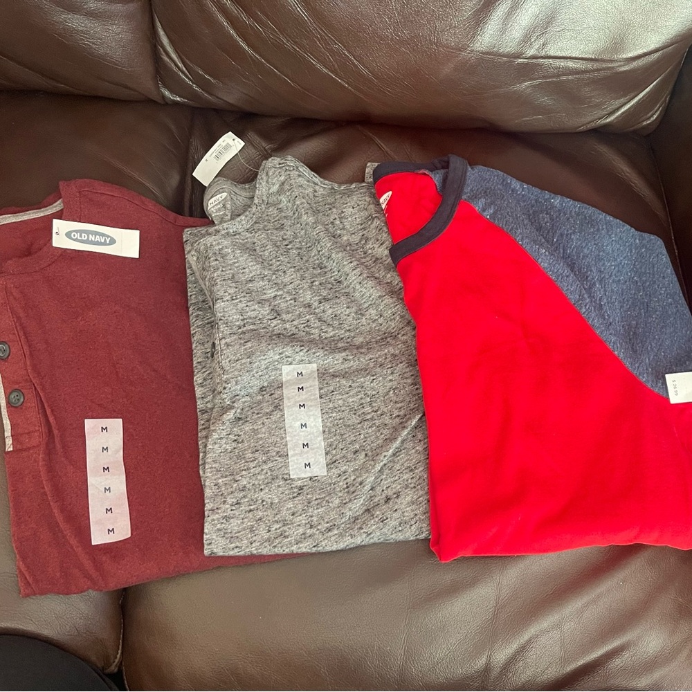 NWT - THREE (3) LONG SLEEVE CASUAL MENS’ SHIRTS